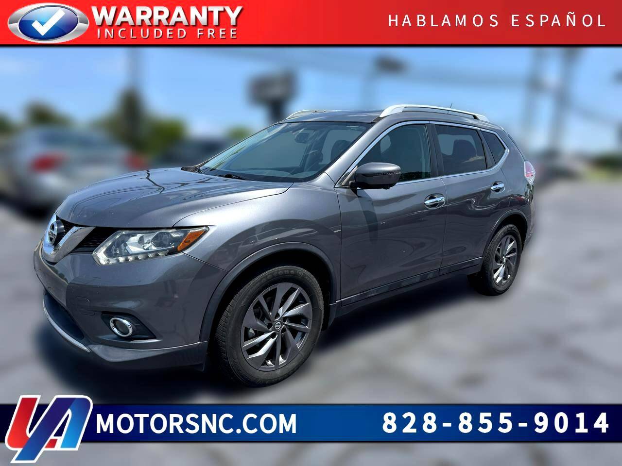2016 Nissan Rogue SL — SUV — 81,508 mi — Hickory, NC