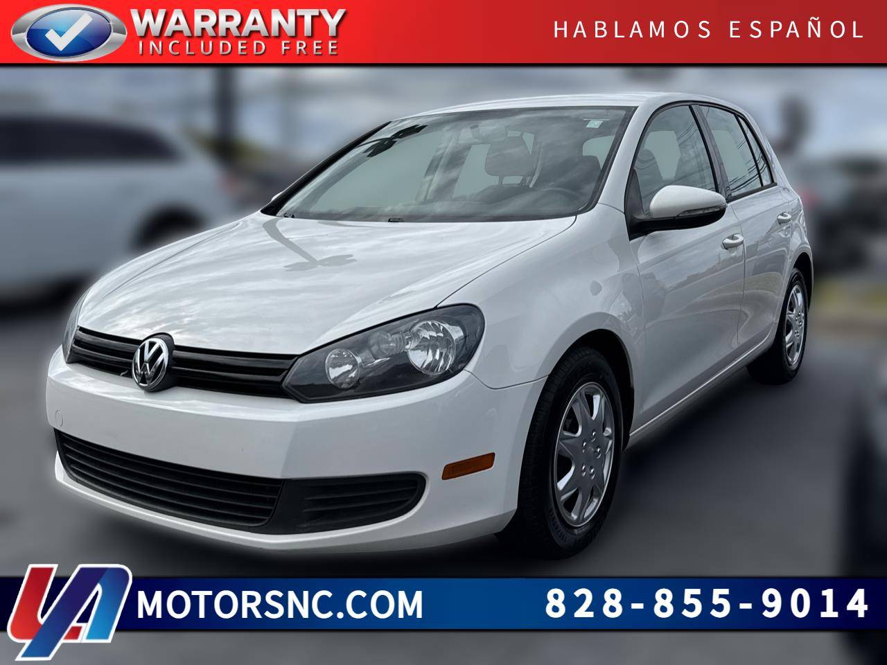 2013 Volkswagen Golf 2.5 — Hatchback — 111,497 mi — Hickory, NC