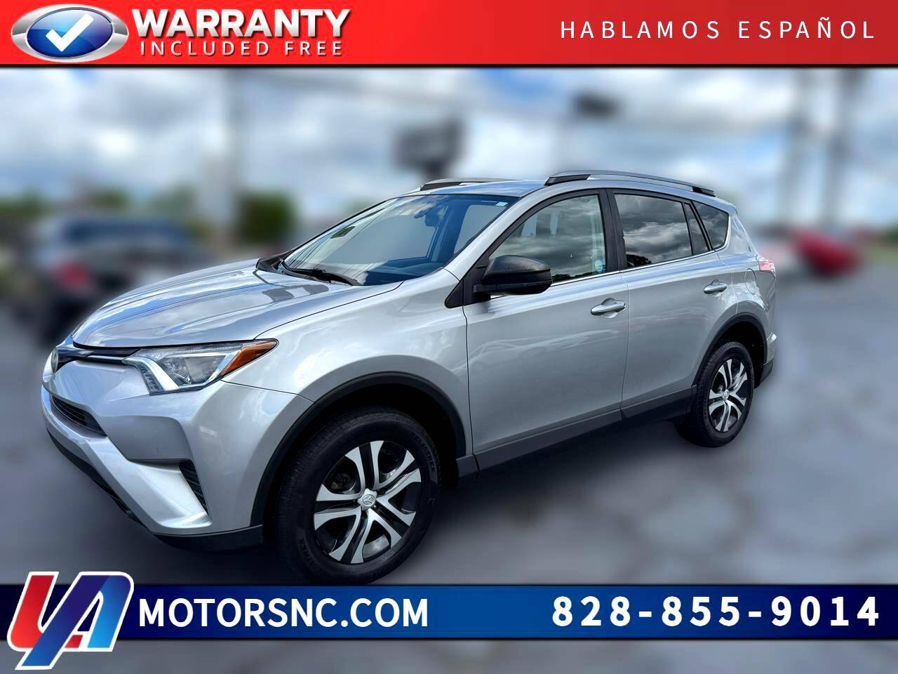 2017 Toyota RAV4 LE — SUV — 101,969 mi — Hickory, NC
