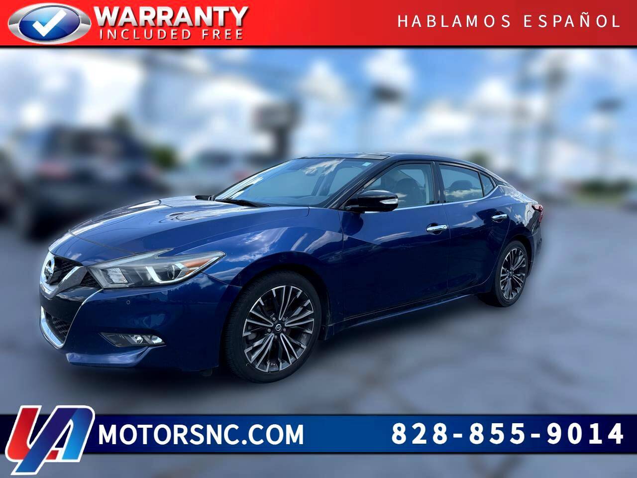 2016 Nissan Maxima Platinum — Sedan — 126,551 mi — Hickory, NC