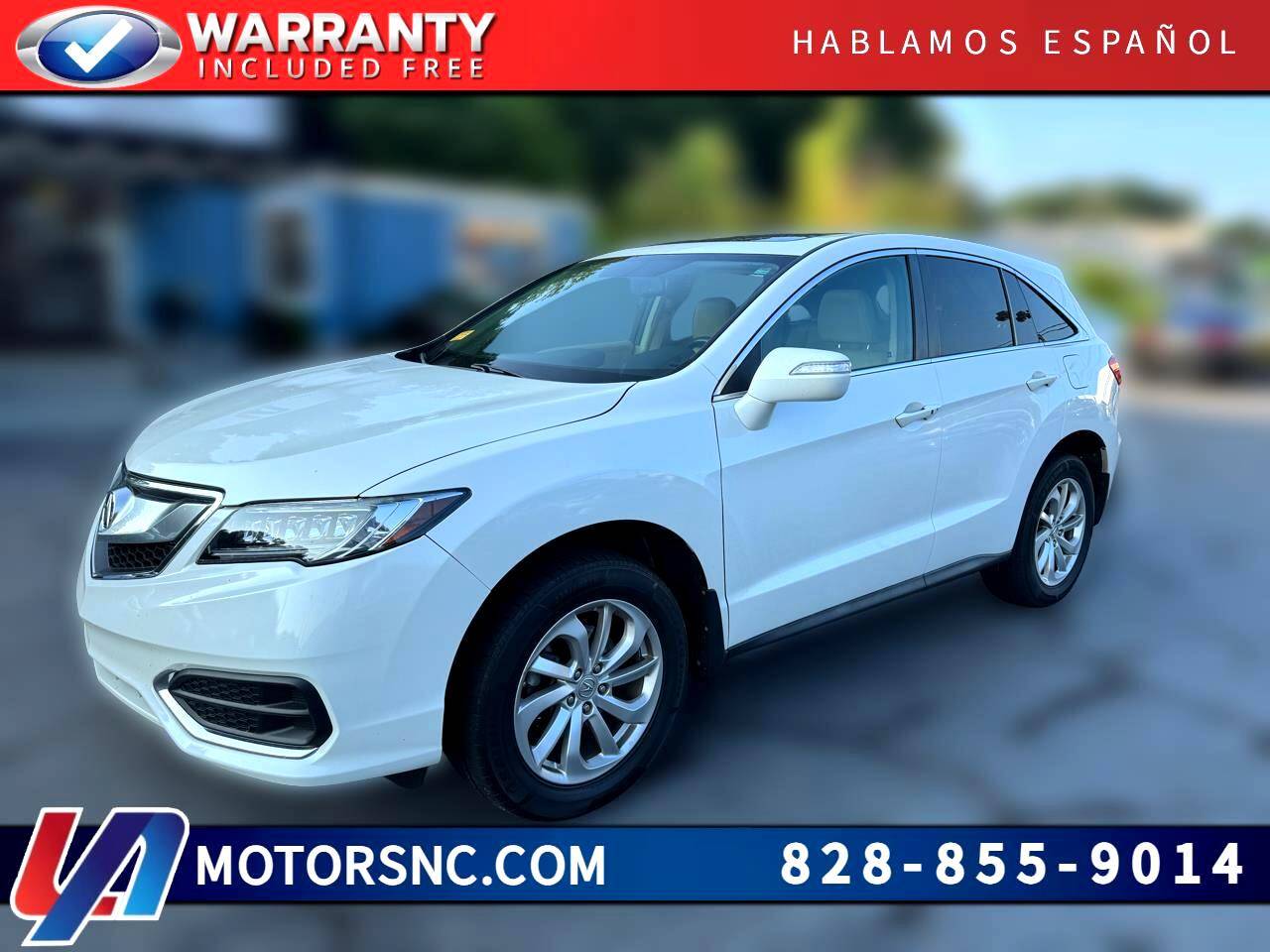 2016 Acura RDX Standard — SUV — 138,867 mi — Hickory, NC