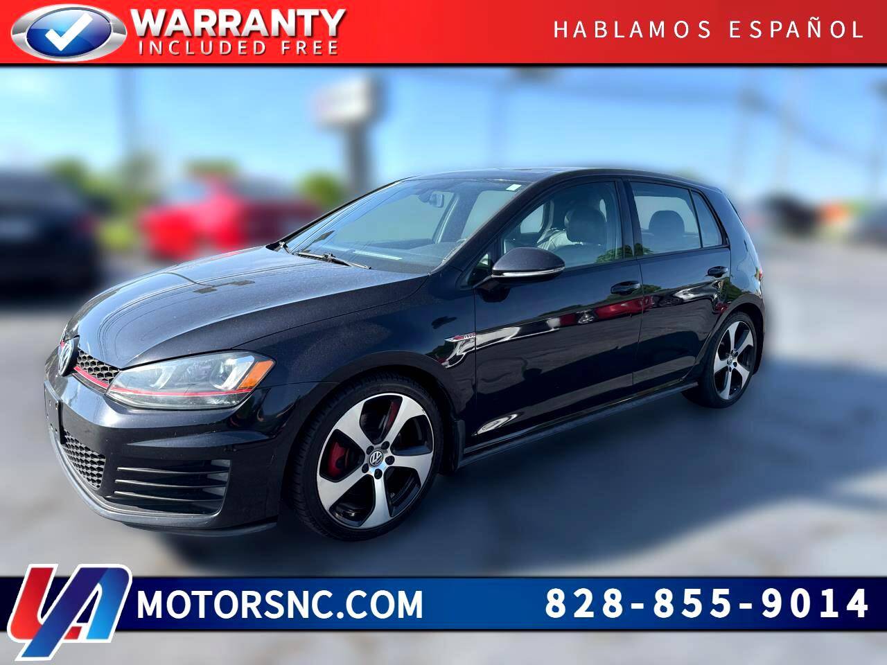 2015 Volkswagen Golf GTI SE — Hatchback — 130,642 mi — Hickory, NC