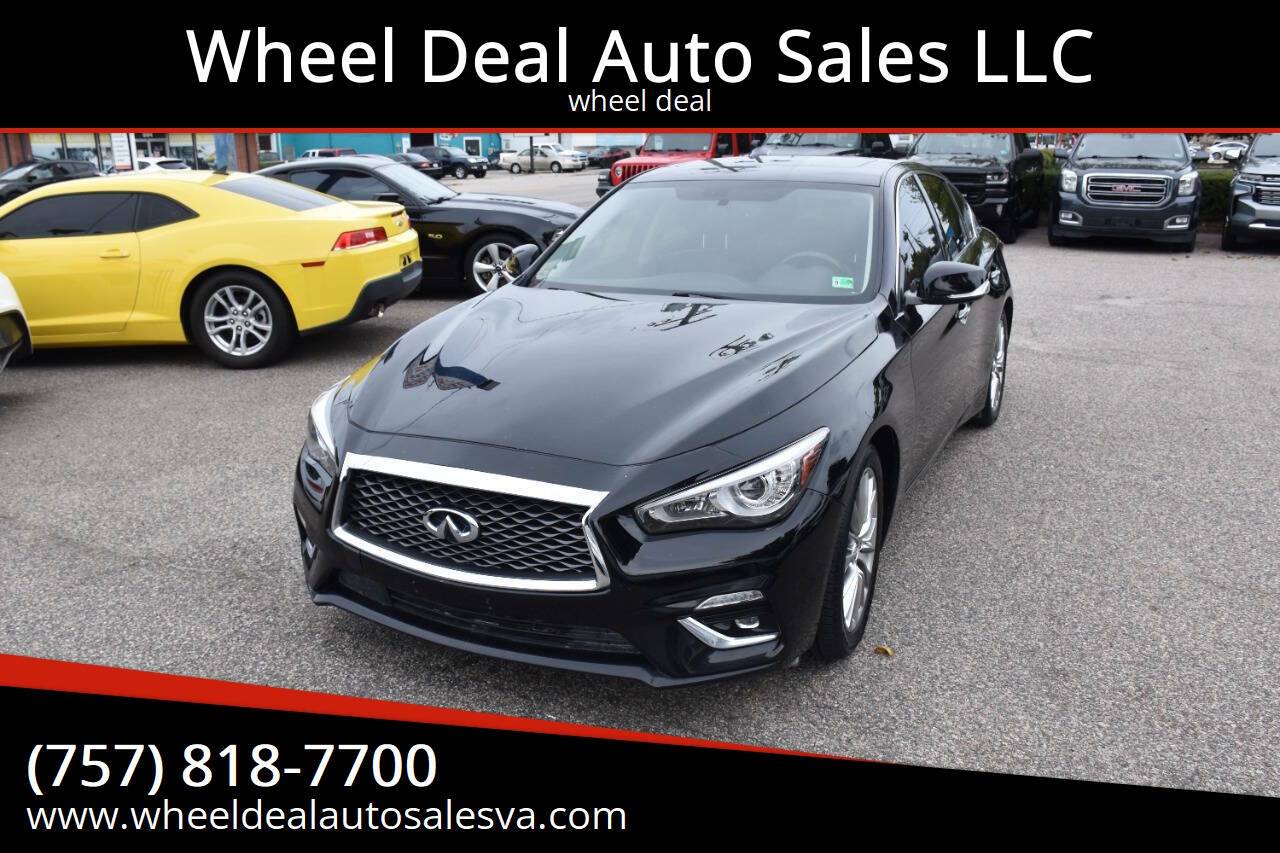 2019 INFINITI Q50 3.0t LUXE — Sedan — 68,687 mi — Norfolk, VA