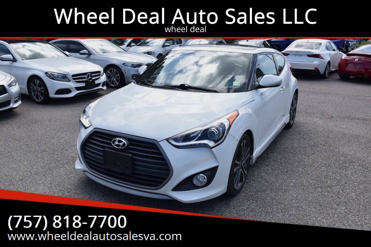 2016 Hyundai Veloster Turbo — Hatchback — 45,214 mi — Norfolk, VA