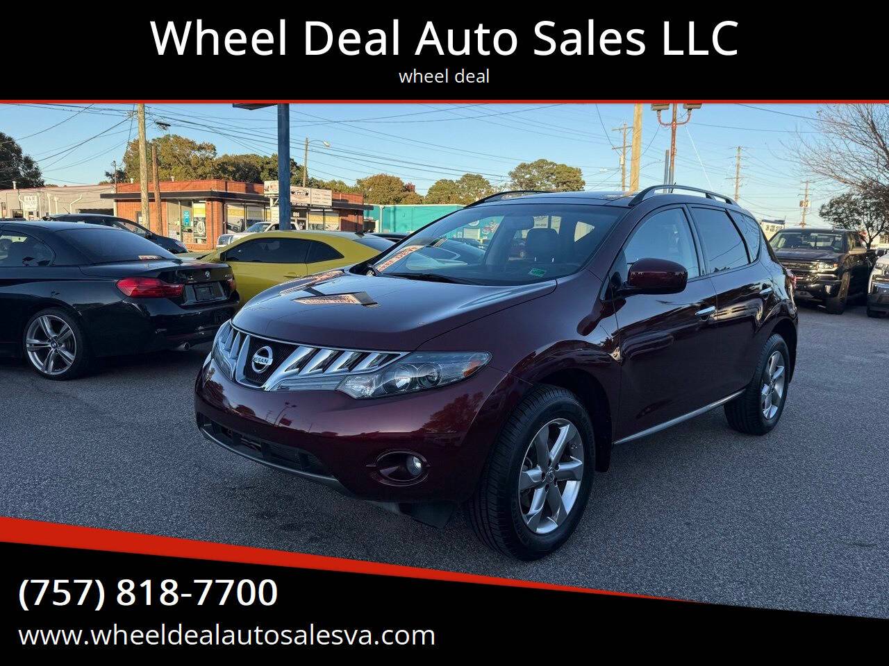 2009 Nissan Murano SL — SUV — 34,750 mi — Norfolk, VA