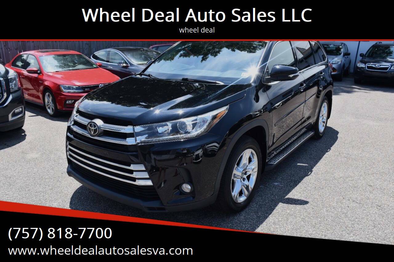 2017 Toyota Highlander Limited — SUV — 71,590 mi — Norfolk, VA