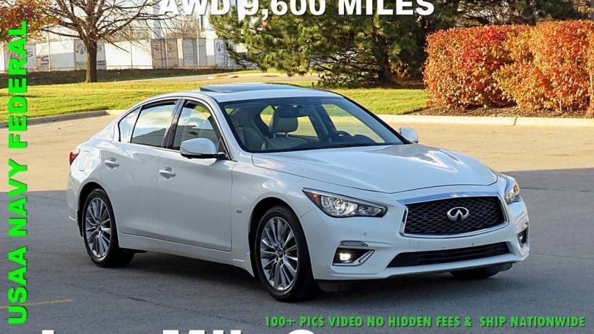 2019 INFINITI Q50 3.0t LUXE — Sedan — 9,600 mi — Burr Ridge, IL