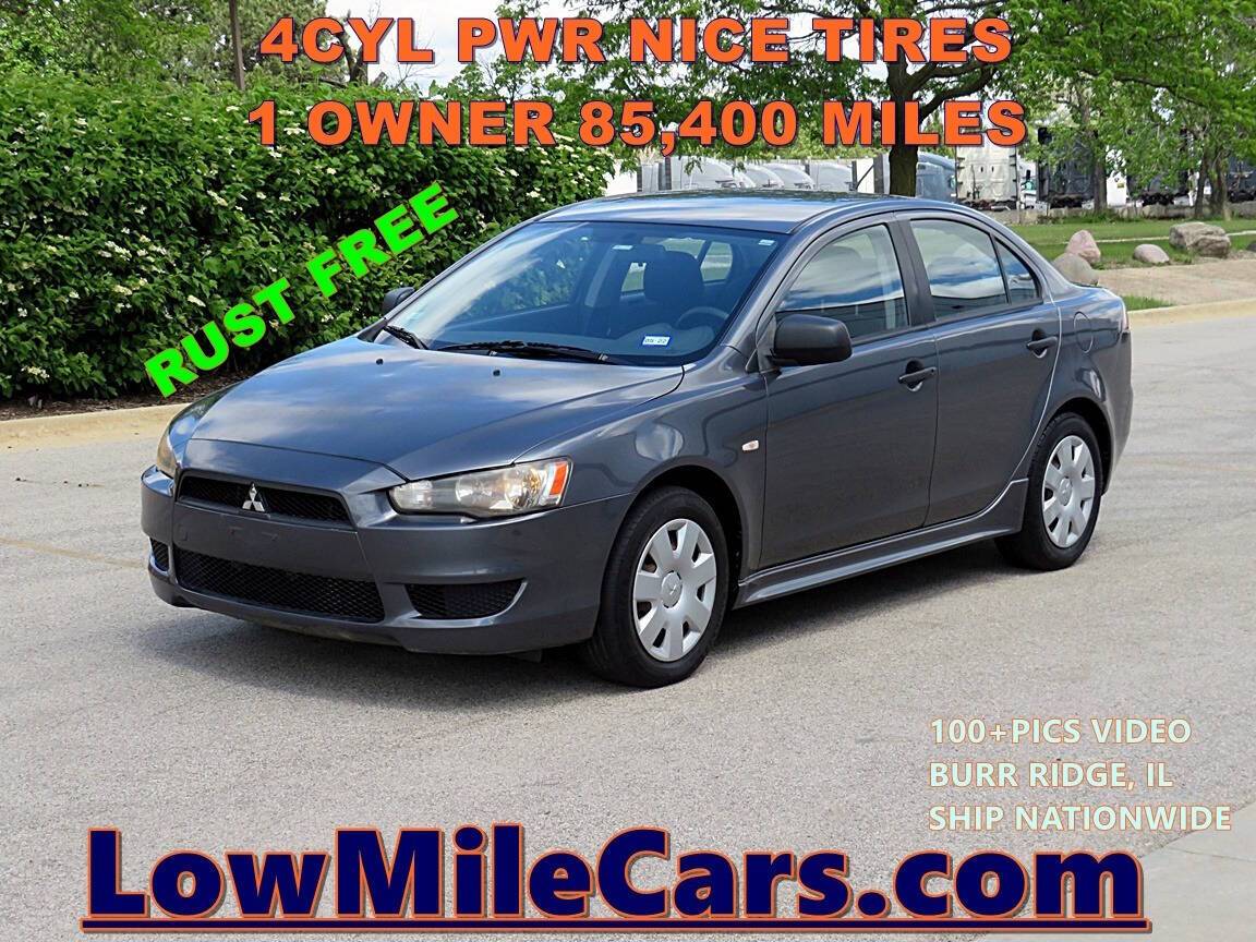2010 Mitsubishi Lancer DE — Sedan — 85,400 mi — Burr Ridge, IL