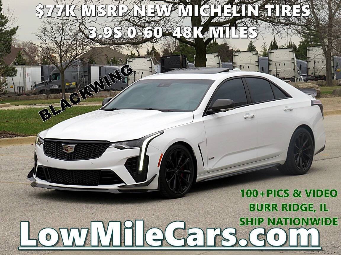 2022 Cadillac CT4-V Blackwing — Sedan — 48,500 mi — Burr Ridge, IL