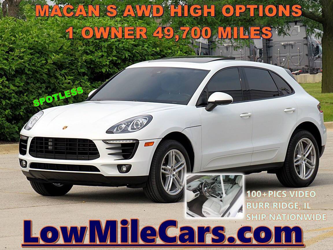 2018 Porsche Macan S — SUV — 49,700 mi — Burr Ridge, IL