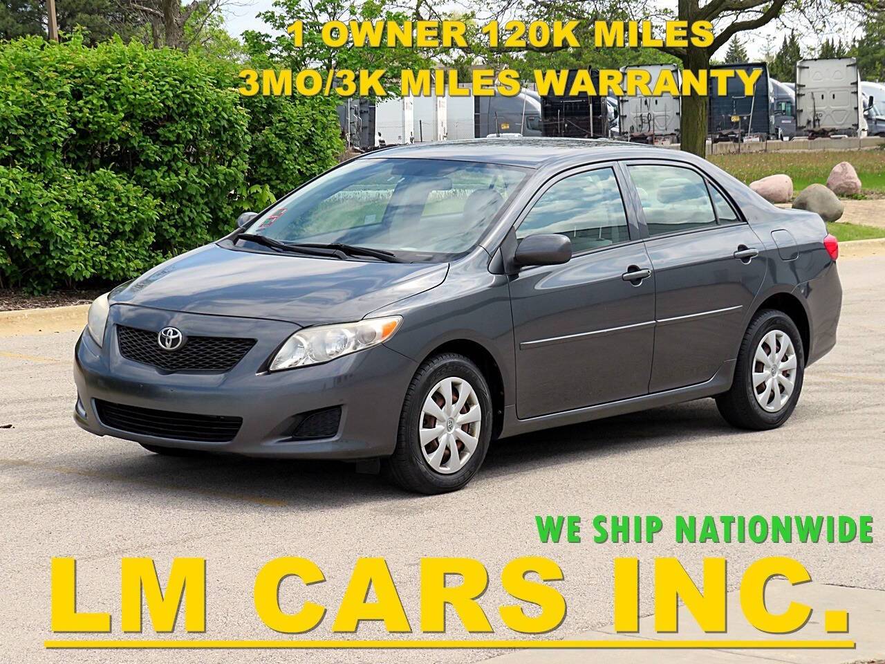 2009 Toyota Corolla LE — Sedan — 120,400 mi — Burr Ridge, IL