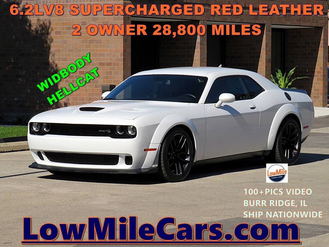 2018 Dodge Challenger SRT Hellcat Widebody — Coupe — 28,800 mi — Burr Ridge, IL