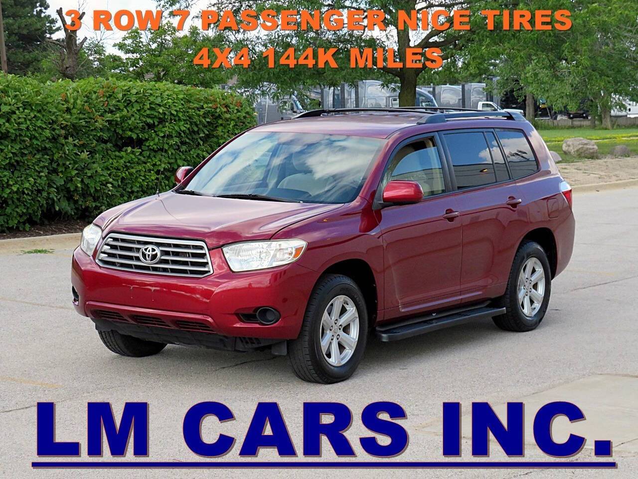 2008 Toyota Highlander Base — SUV — 144,600 mi — Burr Ridge, IL