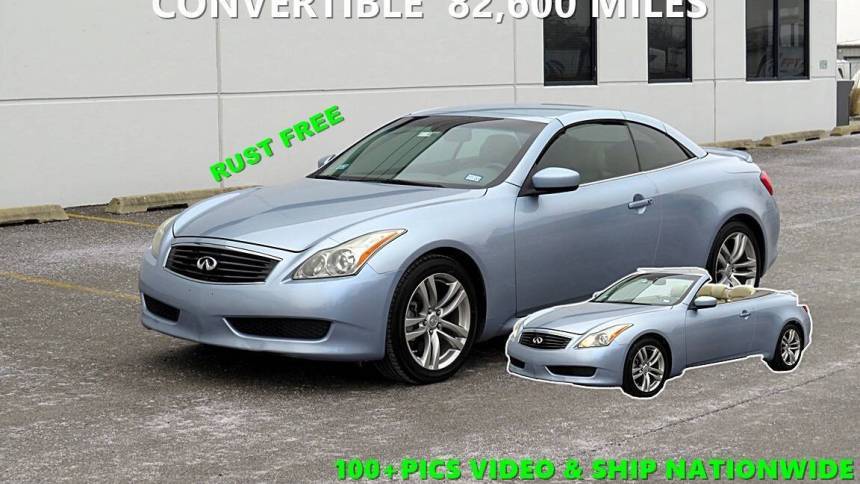 2009 INFINITI G G37 — Convertible — 82,600 mi — Burr Ridge, IL