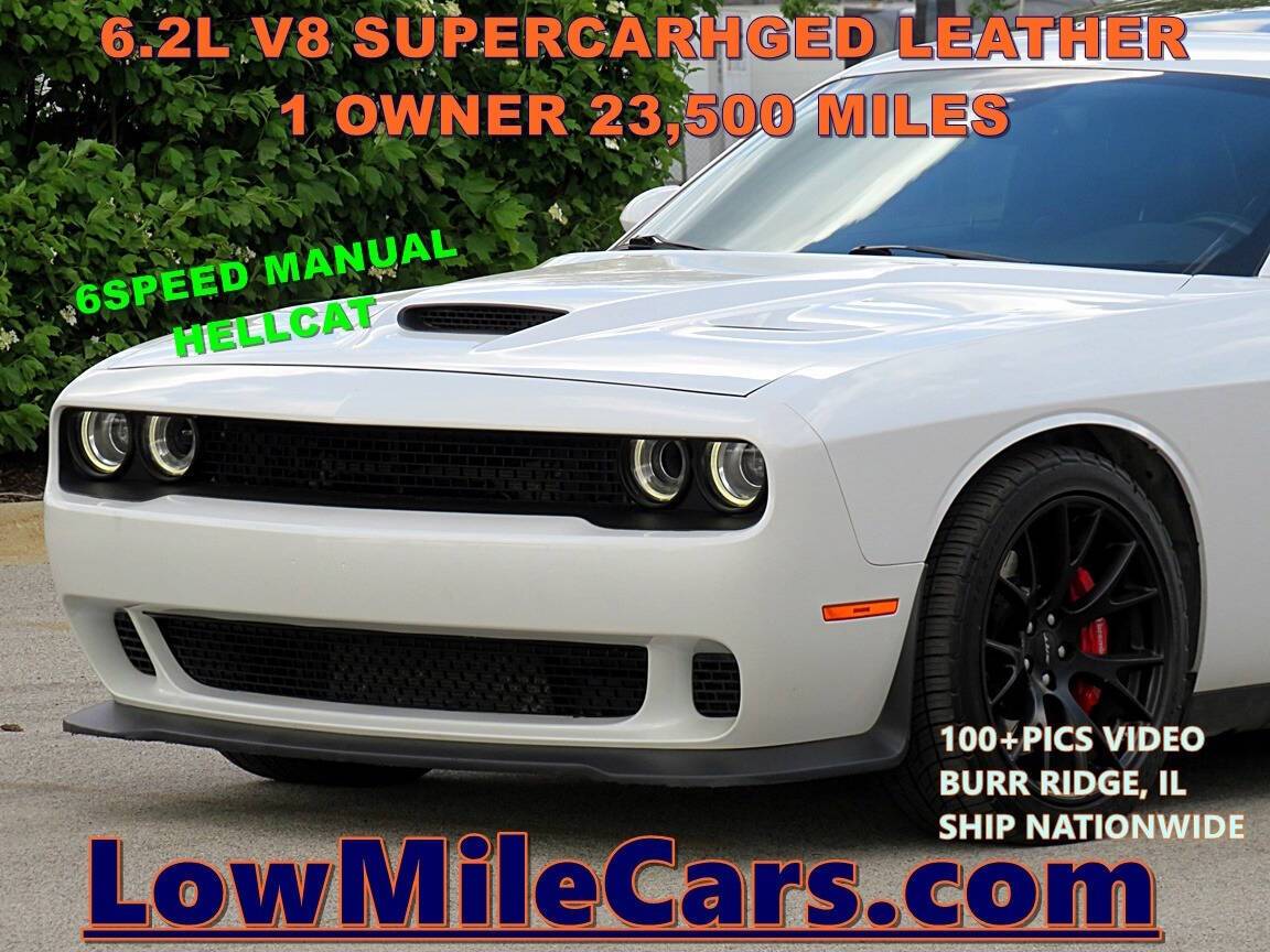 2016 Dodge Challenger SRT Hellcat — Coupe — 23,500 mi — Burr Ridge, IL