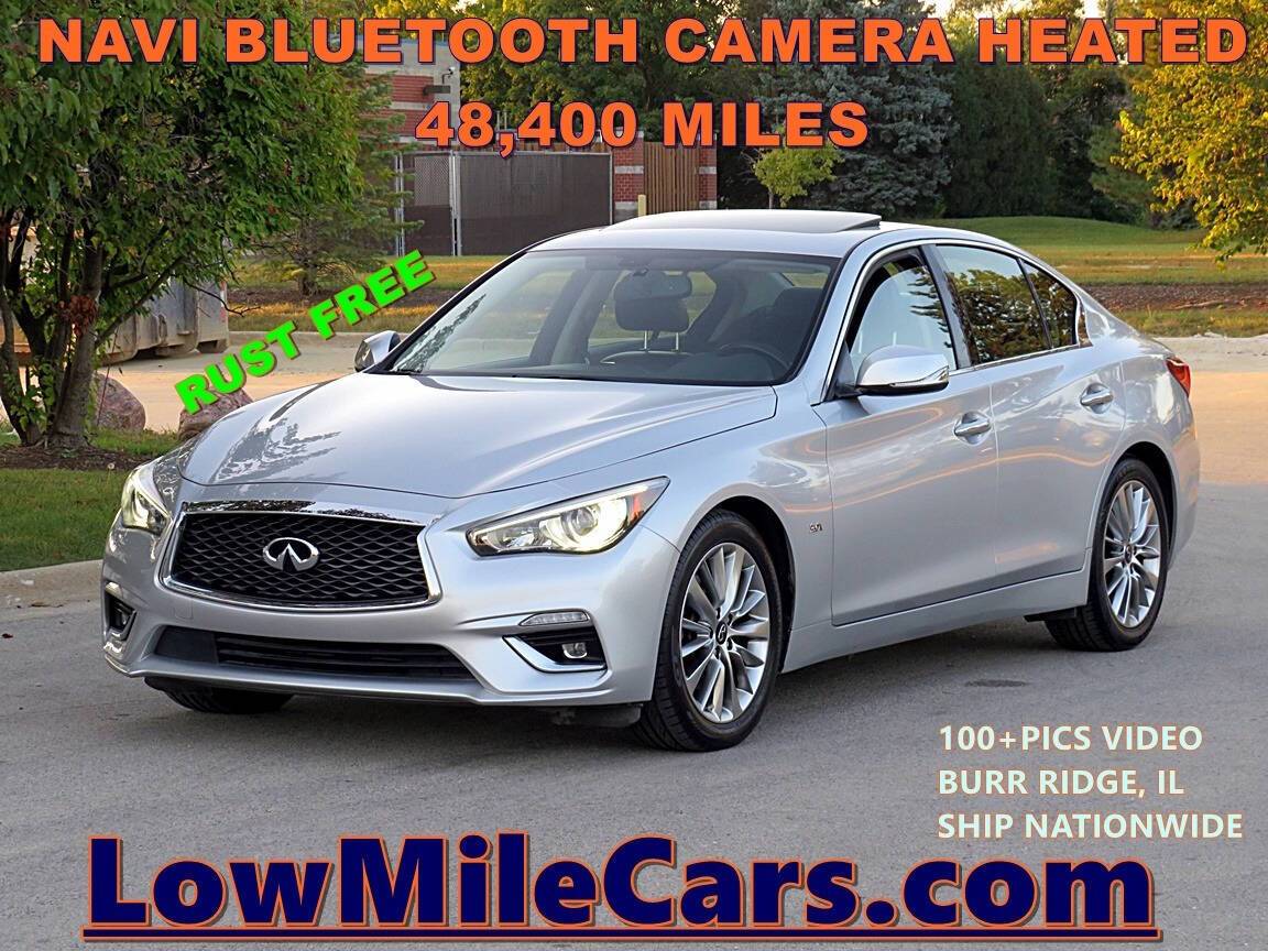2019 INFINITI Q50 3.0t LUXE — Sedan — 48,400 mi — Burr Ridge, IL