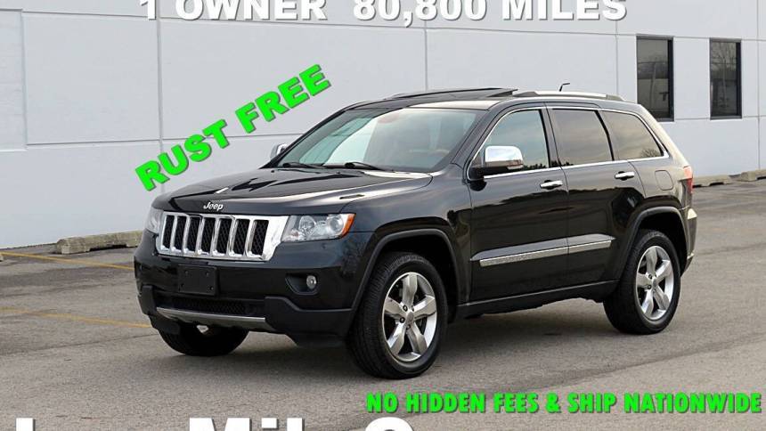 2013 Jeep Grand Cherokee Overland — SUV — 80,800 mi — Burr Ridge, IL