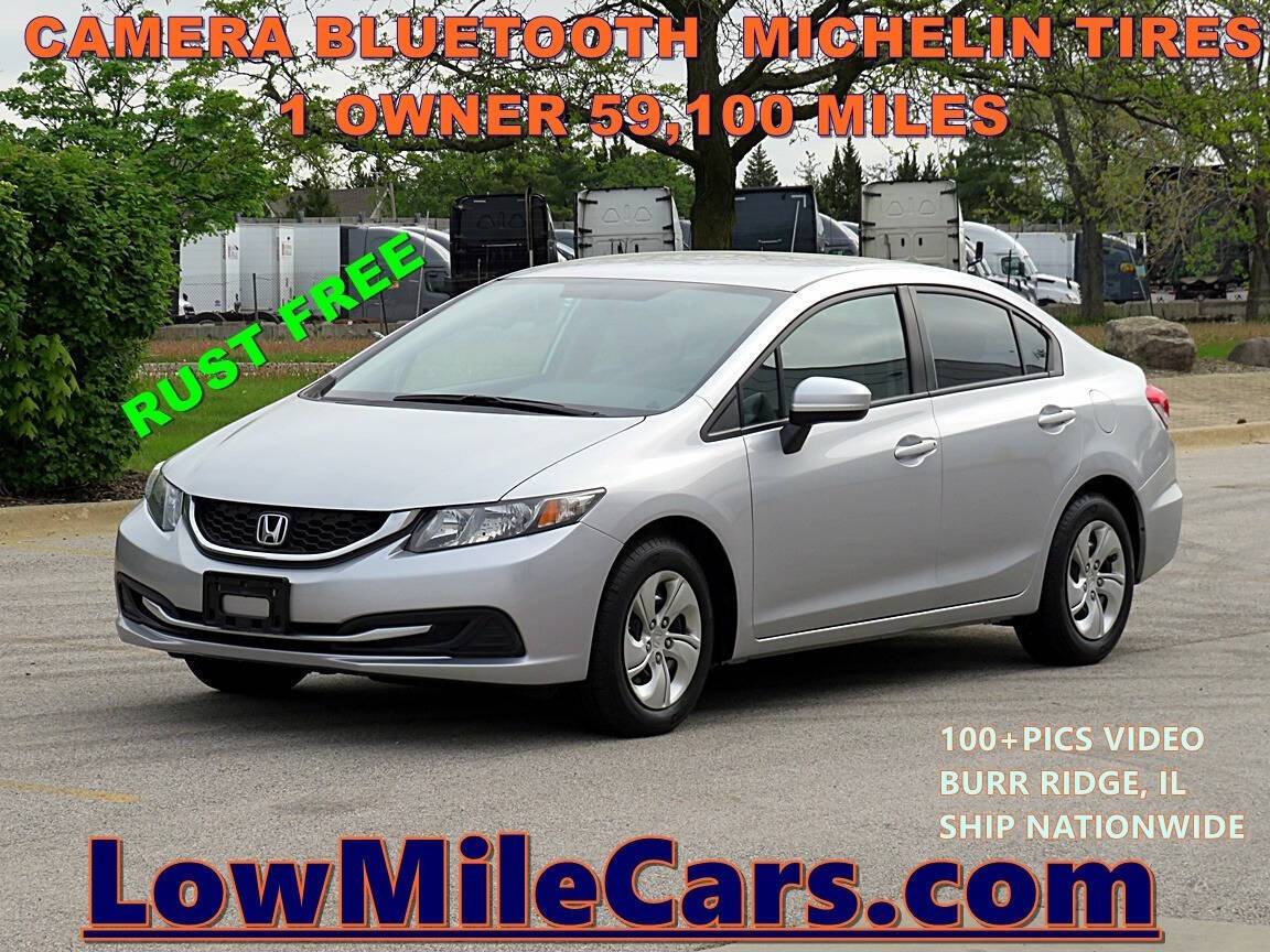 2014 Honda Civic LX — Sedan — 59,100 mi — Burr Ridge, IL