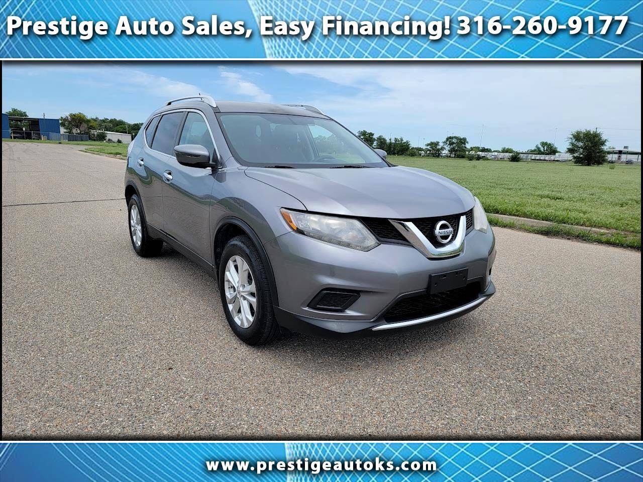 2016 Nissan Rogue SV — SUV — 87,677 mi — Wichita, KS
