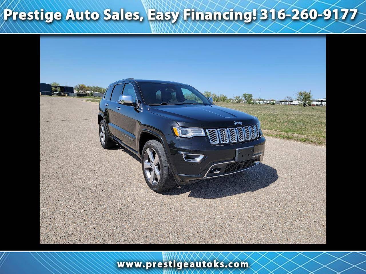 2017 Jeep Grand Cherokee Overland — SUV — 162,670 mi — Wichita, KS