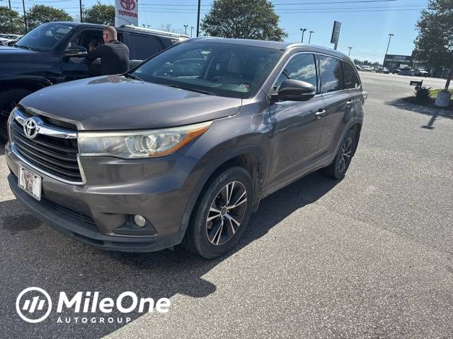 2016 Toyota Highlander XLE — SUV — 74,371 mi — Elizabeth City, NC