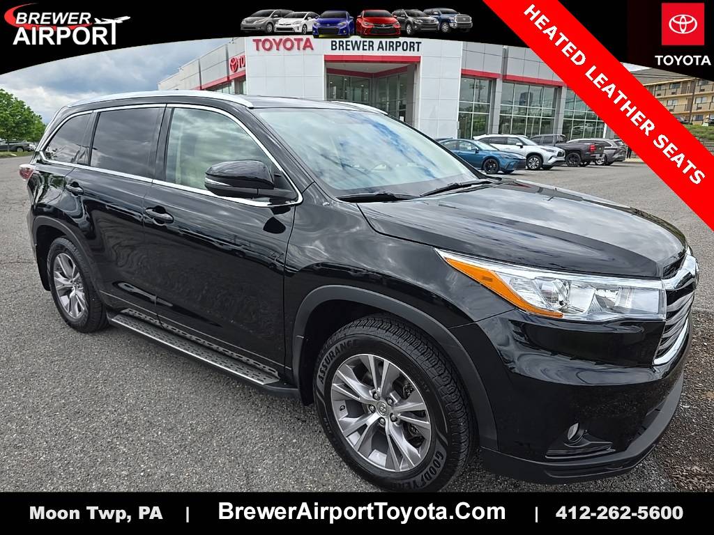 2015 Toyota Highlander XLE — SUV — 62,012 mi — Moon Township, PA