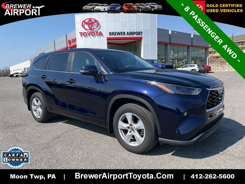 2024 Toyota Highlander LE — SUV — 7,989 mi — Moon Township, PA