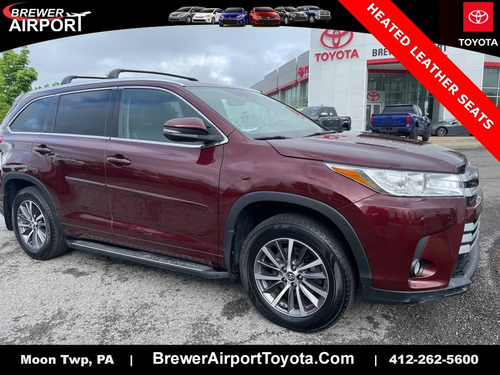 2017 Toyota Highlander XLE — SUV — 46,616 mi — Moon Township, PA