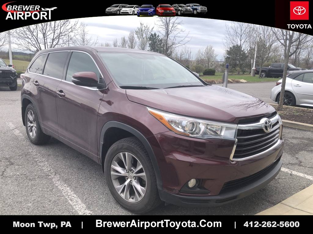 2015 Toyota Highlander LE Plus — SUV — 52,506 mi — Moon Township, PA