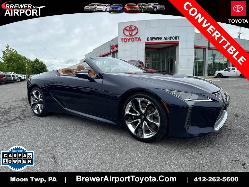 2021 Lexus LC LC 500 — Convertible — 13,592 mi — Moon Township, PA