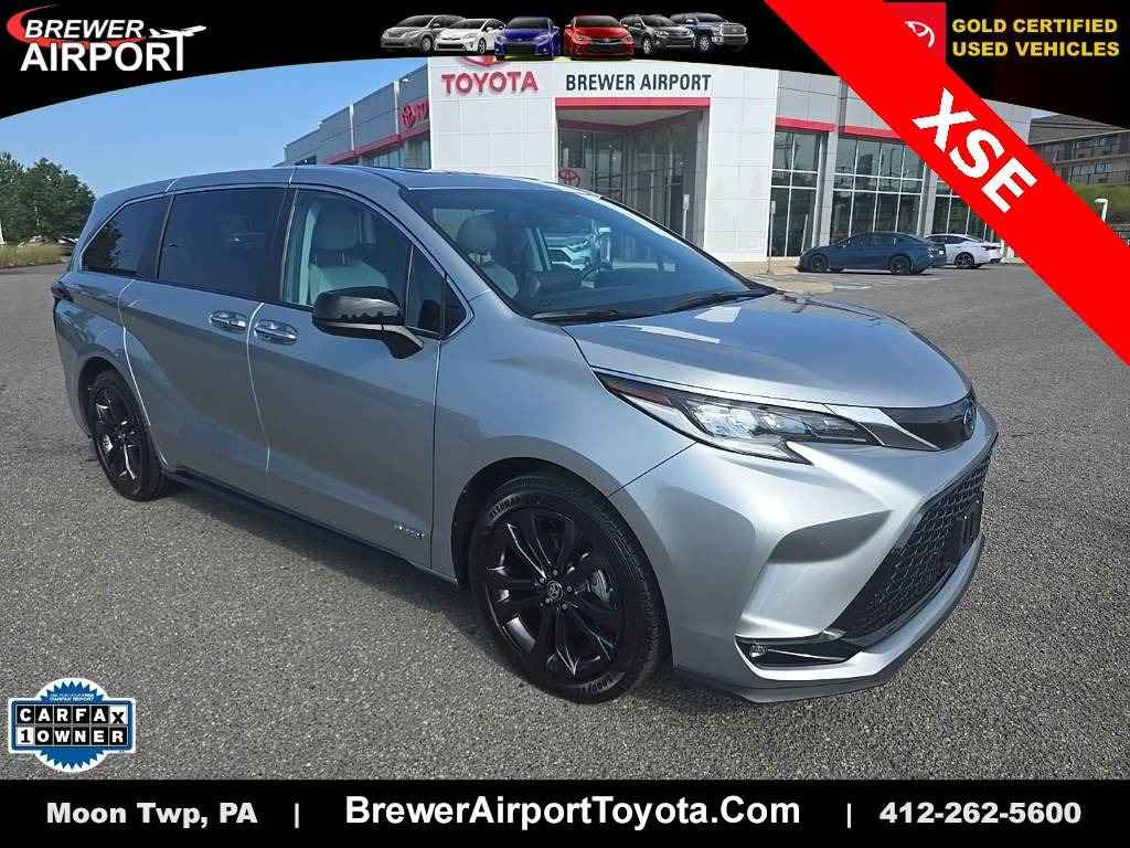 2021 Toyota Sienna XSE — Minivan — 20,536 mi — Moon Township, PA