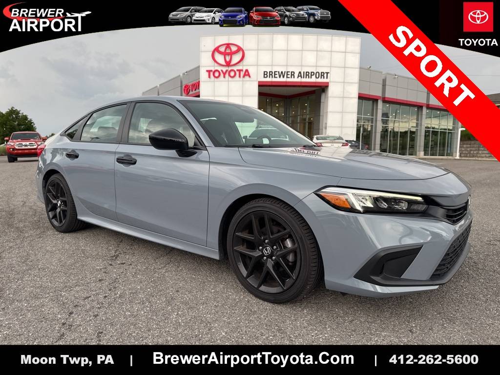 2022 Honda Civic Sport — Sedan — 24,222 mi — Moon Township, PA
