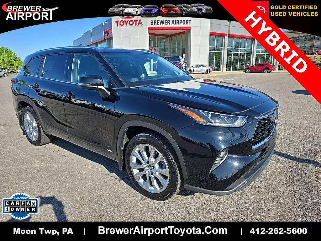 2021 Toyota Highlander Hybrid Limited — SUV — 37,386 mi — Moon Township, PA