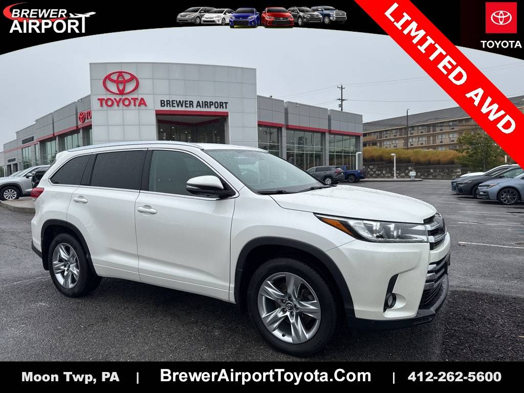 2018 Toyota Highlander Limited — SUV — 121,290 mi — Moon Township, PA