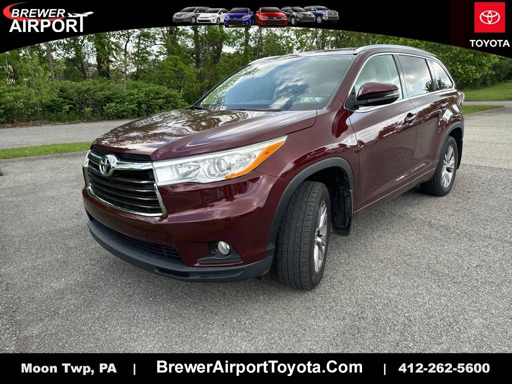 2014 Toyota Highlander XLE — SUV — 98,239 mi — Moon Township, PA