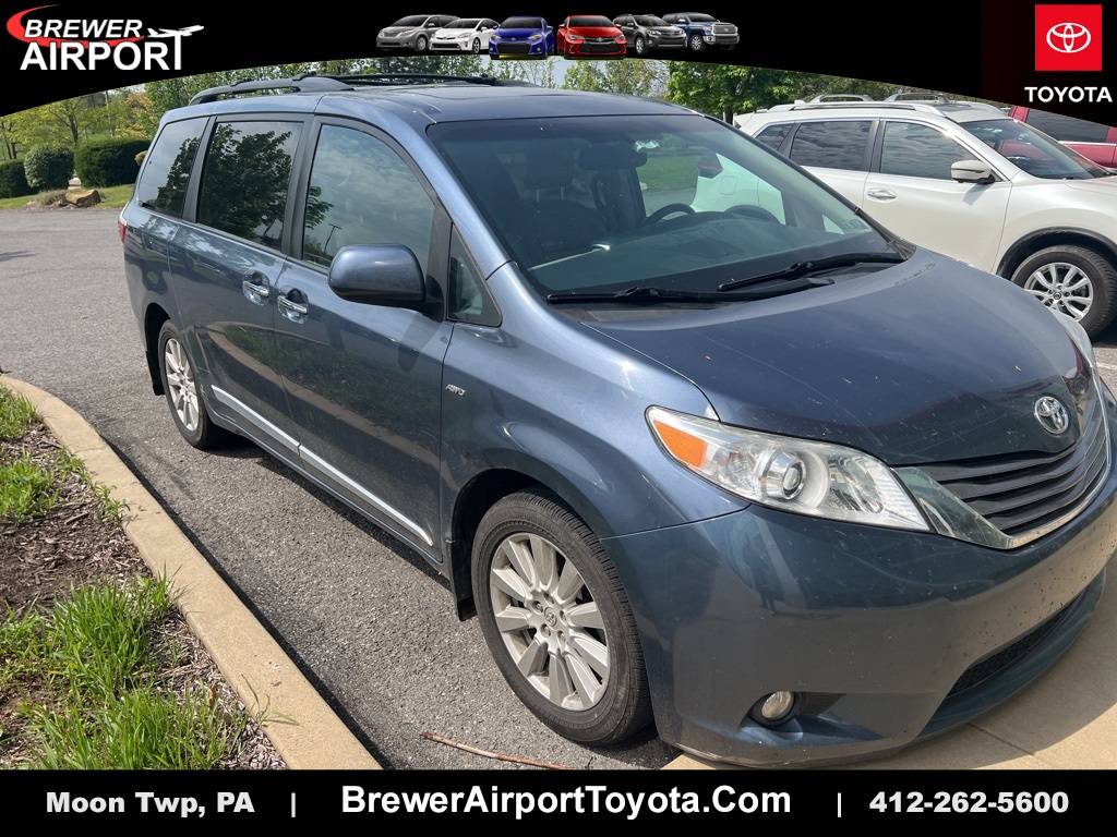 2017 Toyota Sienna XLE Premium — Minivan — 92,158 mi — Moon Township, PA