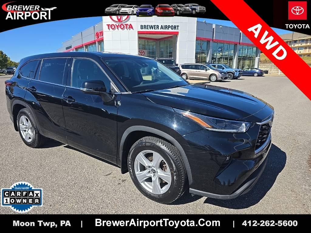 2021 Toyota Highlander LE — SUV — 63,857 mi — Moon Township, PA