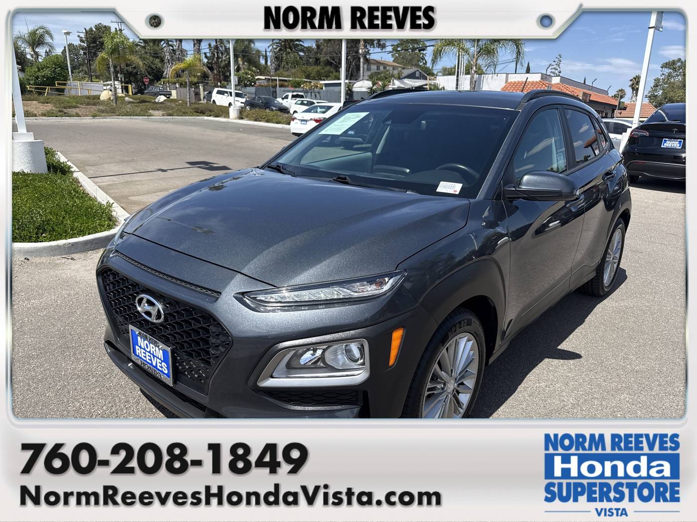 2020 Hyundai Kona SEL — SUV — 58,492 mi — Vista, CA
