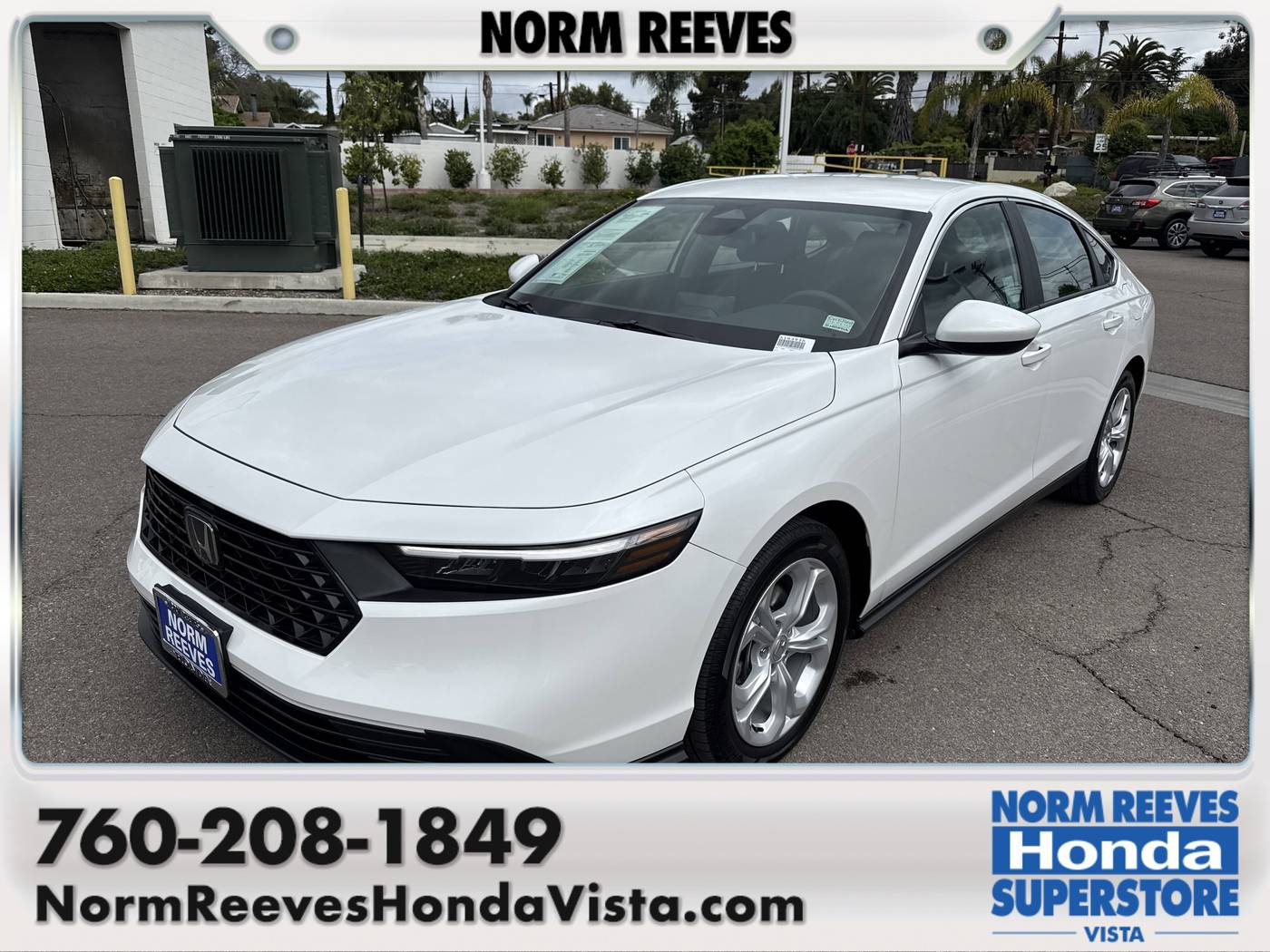 2024 Honda Accord LX — Sedan — 7,291 mi — Vista, CA