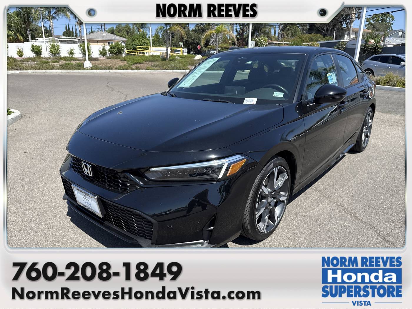 2025 Honda Civic Hybrid Sport Touring — Sedan — 17,825 mi — Vista, CA