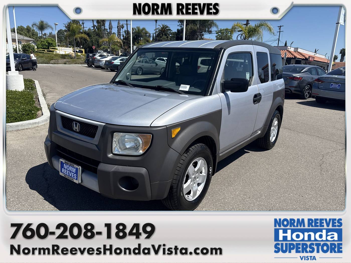 2004 Honda Element EX — SUV — 170,249 mi — Vista, CA