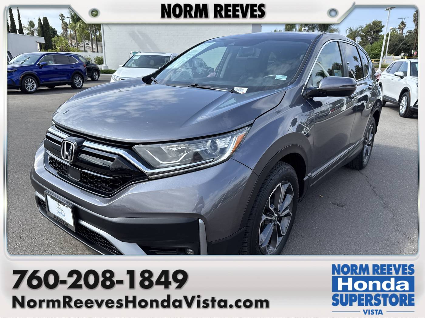 2021 Honda CR-V EX-L — SUV — 52,954 mi — Vista, CA