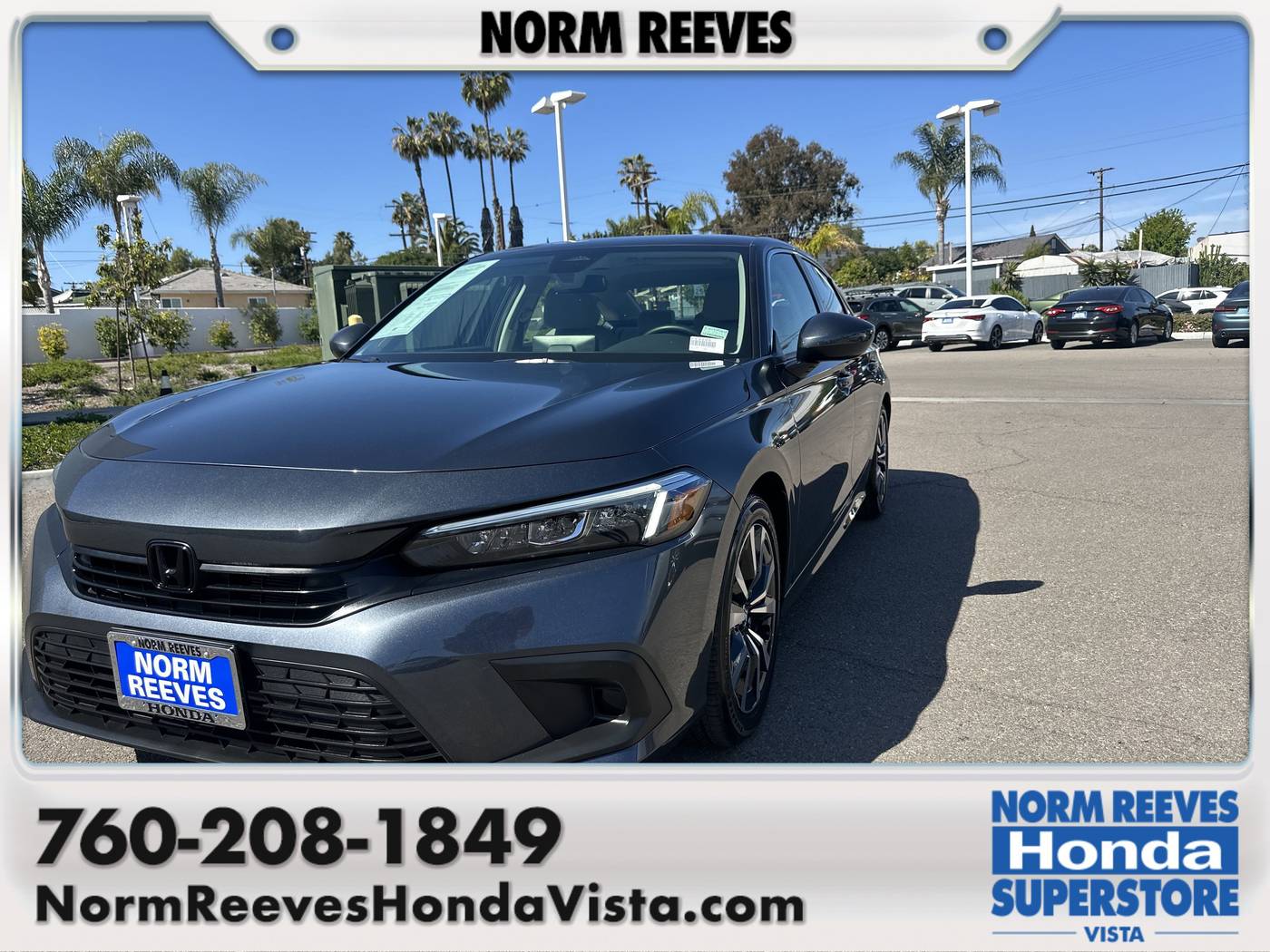 2024 Honda Civic EX — Sedan — 12,544 mi — Vista, CA