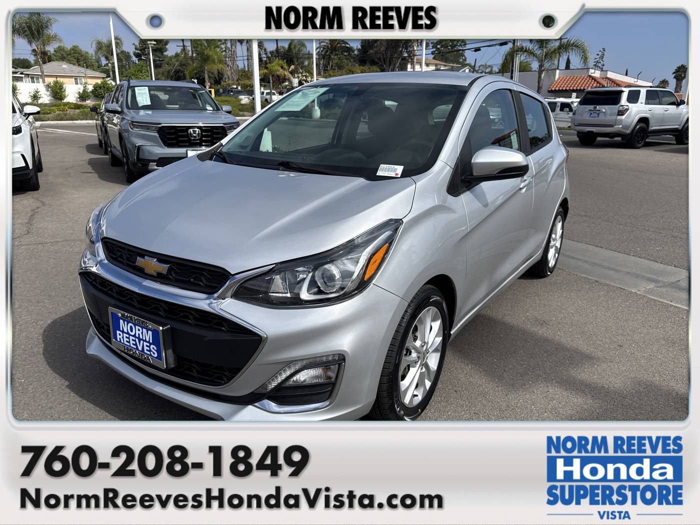 2021 Chevrolet Spark 1LT — Hatchback — 79,020 mi — Vista, CA