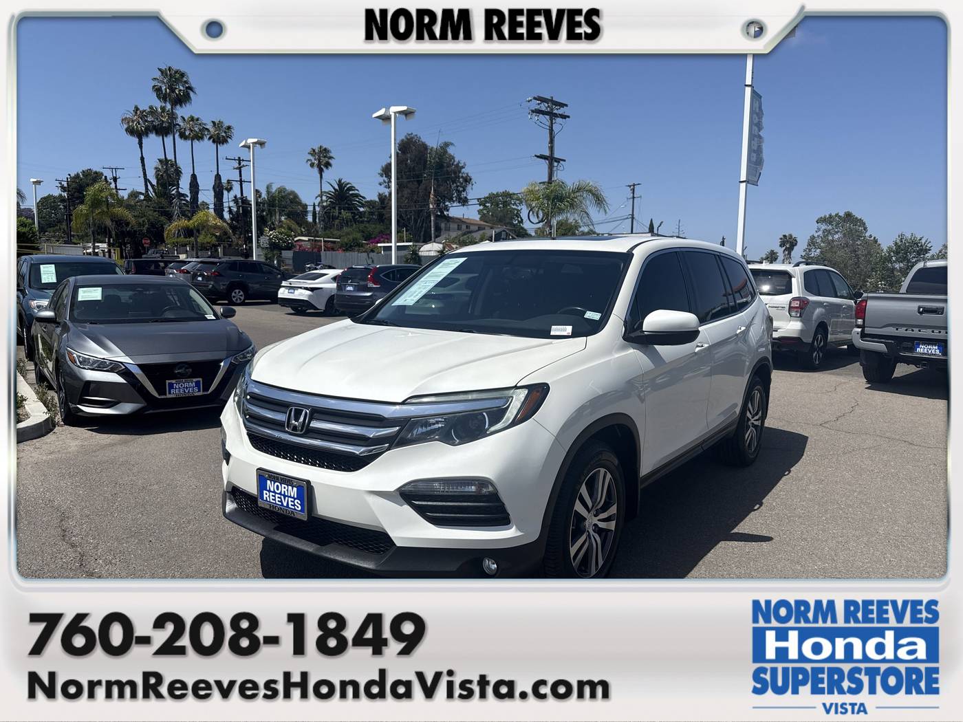 2018 Honda Pilot EX-L — SUV — 89,796 mi — Vista, CA