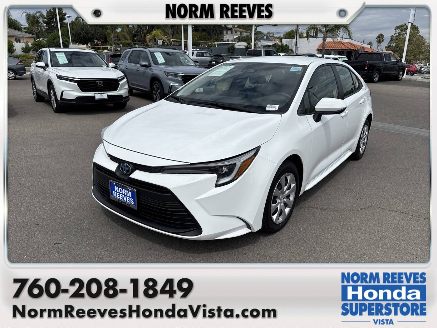 2023 Toyota Corolla Hybrid LE — Sedan — 64,913 mi — Vista, CA