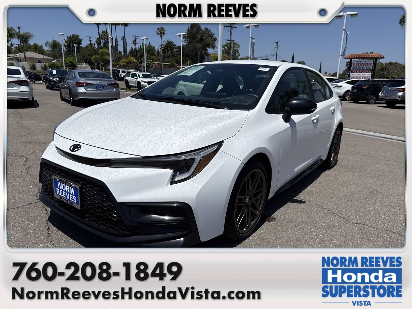 2024 Toyota Corolla Nightshade Edition — Sedan — 24,223 mi — Vista, CA