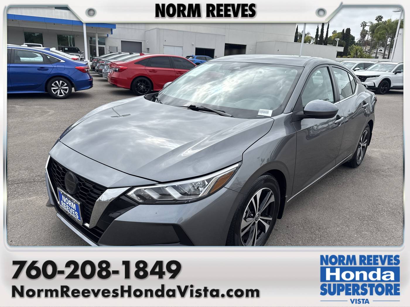 2022 Nissan Sentra SV — Sedan — 25,255 mi — Vista, CA