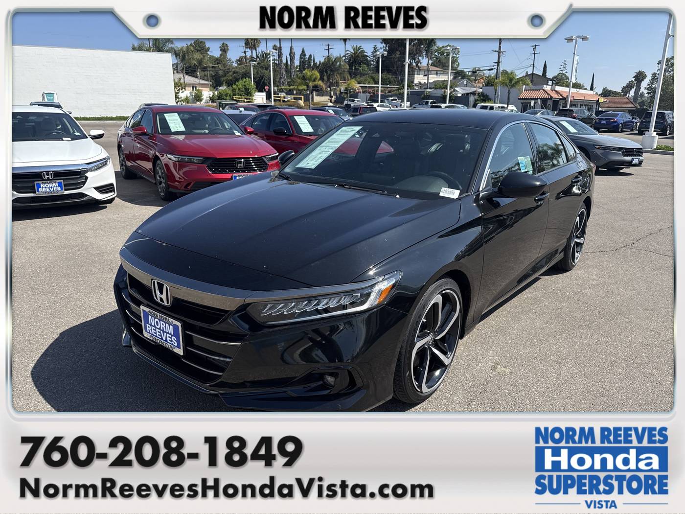 2022 Honda Accord Sport — Sedan — 18,174 mi — Vista, CA