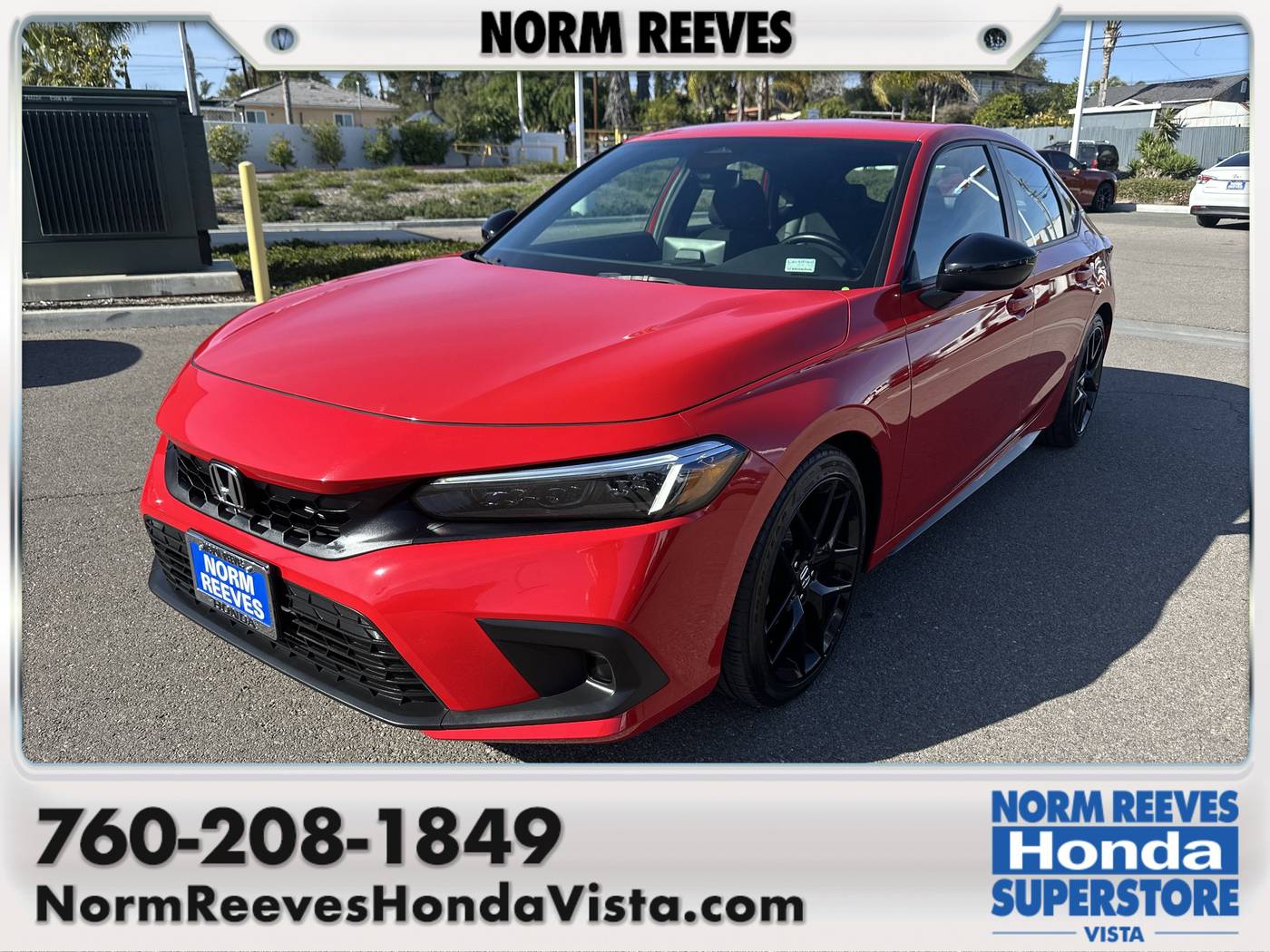 2022 Honda Civic Sport — Hatchback — 34,229 mi — Vista, CA
